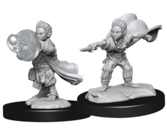 Male Halfling Wizard - 90260 - Pathfinder Battles Deep Cuts Unpainted Minis