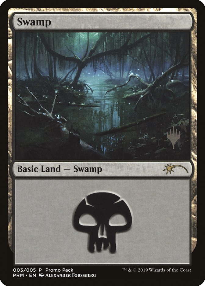 Swamp (003) - Foil - Promo Pack