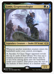 Lonis, Cryptozoologist - The List
