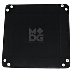 Velvet Folding Dice Tray - Black