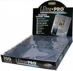Ultra Pro Platinum Series Hologram 9 Pocket Pages - 100 Count