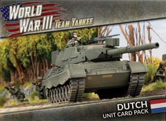 Dutch Unit Card Pack (31x Cards) (WW3-09D)