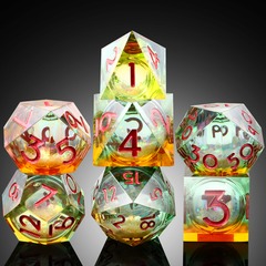 DAD724 Liquid Core Dice Set (7pcs) [Fairy]