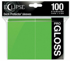 Ultra Pro - Standard Deck Protectors: Eclipse Pro-Gloss Lime Green 100 ct