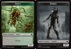 Zombie // Insect Doubled-Sided Token