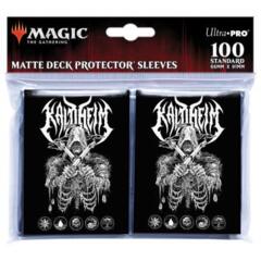 Kaldheim 100ct Sleeves featuring Metal Alt Art for Magic: The Gathering