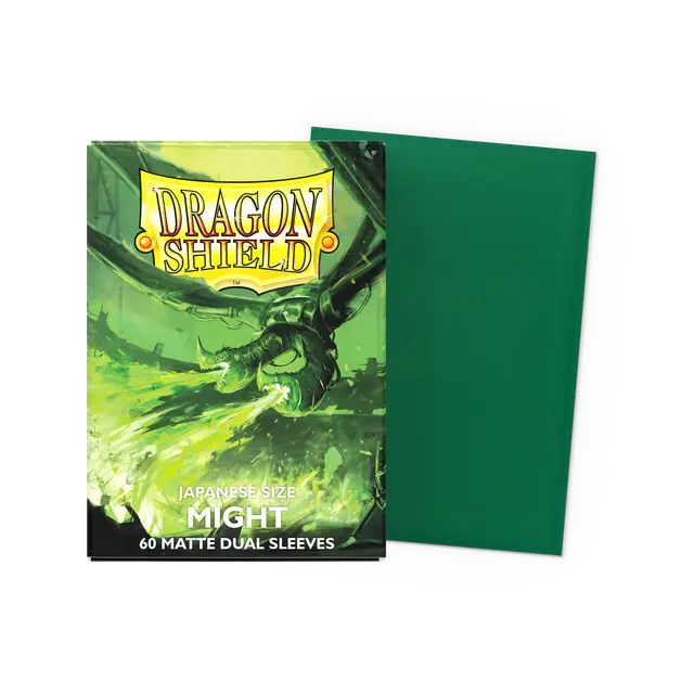 Dragon Shield - Japanese Size Dual Matte Sleeves - Might (60ct)