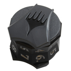 Black Spinning Life Counter