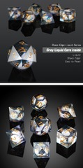 DAD641 Liquid Core Dice Set (7pcs) [Deep Space]