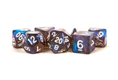 Stardust Galaxy 16mm Polyhedral Dice Set