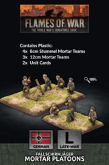 Fallschirmjäger Mortar Platoon (Plastic) (GE769)