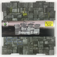 Dry-Erase Dungeon Tiles, Graystone, Booster Pack