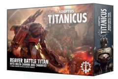 Adeptus Titanicus Reaver Battle Titan with Melta Cannon and Chainfist