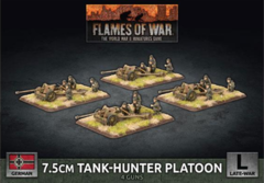GBX148 7.5cm Tank Hunter Platoon (Plastic)(German)(Late-War)