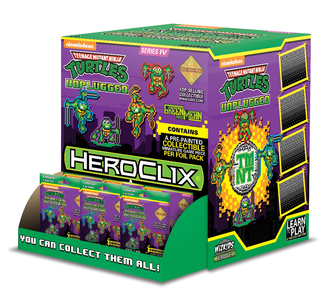TMNT Unplugged Gravity Feed Box