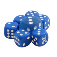 Pokemon Premium Trainer's XY Collection 'X' Dice Set of 6 + Bonus Die