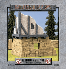 Battlefield in a Box: Wartorn Village - Small Ruin - Sandstone (BB631)
