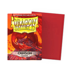Dragon Shield - Classic Sleeves - Crimson (100ct)