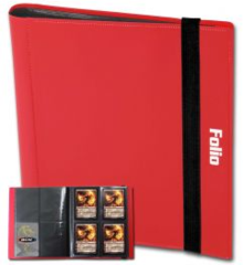 BCW Folio 4-Pocket - Red