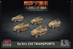 Sd Kfz 250 Transports (Plastic)(German)(GBX129)