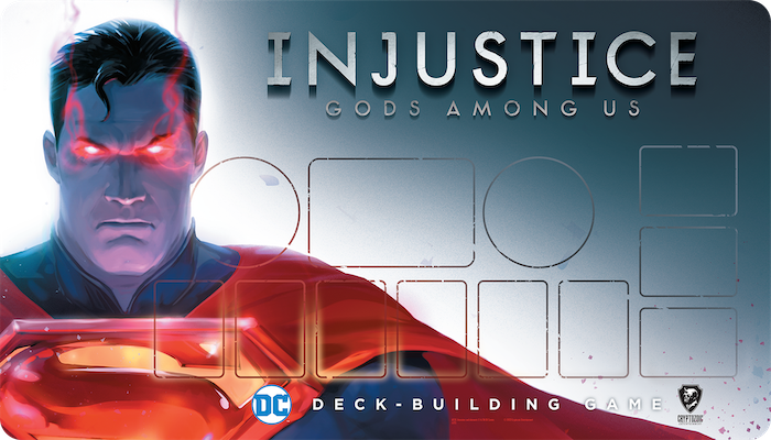 DC Deck-Building Game: Injustice Playmat