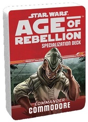 Star Wars: Age of Rebellion - Specialization Deck - Commander Commodore