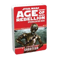 Star Wars: Age of Rebellion - Specialization Deck - Engineer Saboteur