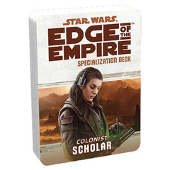 Star Wars: Edge of the Empire - Specialization Deck - Colonist Scholar