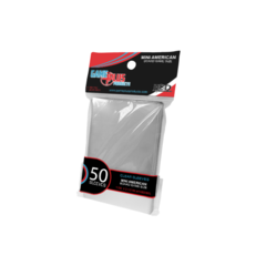 Game Plus - Mini American Board Game Sleeves - Clear