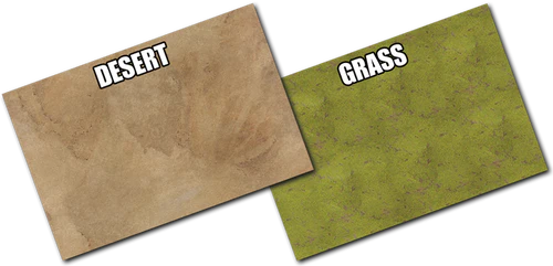 Gaming Mat - Double Sided - Grassland & Desert BB951