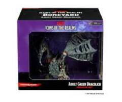 Dungeons & Dragons Icons of the Realms Boneyard Premium - Adult Green Dracolich 96039
