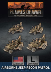Airborne Jeep Recon Patrol (Plastic) (UBX65)