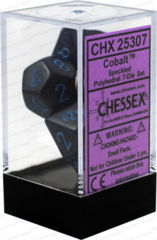 CHX25307 - Speckled Cobalt 7 Dice Set