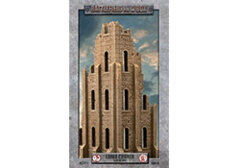 Gothic Battlefield - Large Corner - Sandstone