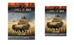 Avanti Command and Unit Cards