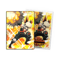Dragon Shield - Matte Art Sleeves - My Hero Academia Bakugo Explode (100ct)