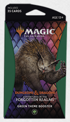 Adventures in the Forgotten Realms Theme Boosters Pack - Green