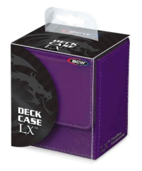 BCW - Deck Case - LX - Purple