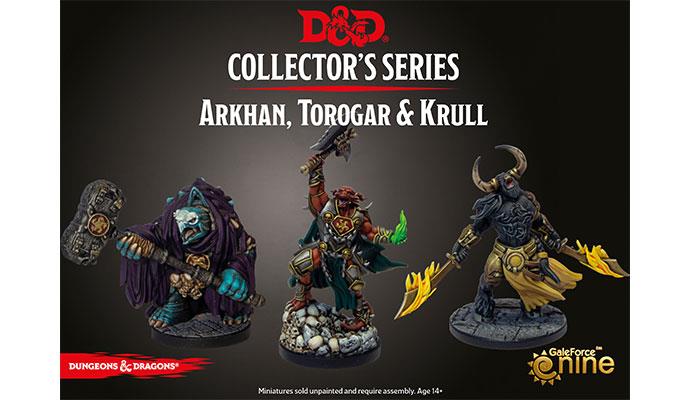 D&D Collectors Series - Arkhan the Cruel & the Dark Order Arkhan, Torogar & Krull