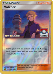 Volkner - 135a/156 - Reverse Holo - 2nd Place League Promo