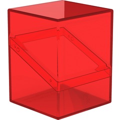 Ultimate Guard Boulder Deck Case 100+ Clear Ruby