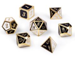 DAD517 - Metal & Enamel Dice Set (7pcs) [Chess]