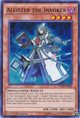 Aleister the Invoker - FUEN-EN026 - Super Rare - Unlimited Edition