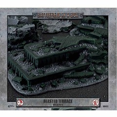 Battlefield in a Box - Blasted Terrace (Malachite) - BB657