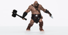 Male Orc Warrior - 28mm