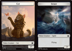 Spirit // Cat (0001) Doubled-Sided Token