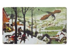 DS08 - Dragon Shield Playmat: Hunters In The Snow