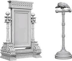 Wizkids Deep Cuts Unpainted Mini - 73367 - Mirror & Bird On Stand