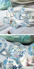 DAD101 Resin Dice Set (7pcs) [Unicorn]