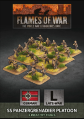 SS Panzergrenadier Platoon - German - Late War (GBX141)